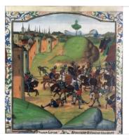 Francais 76, fol. 69v, Bataille de Hennebont (1342)
